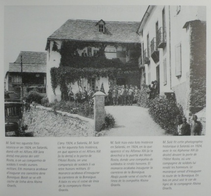 visita al rosta de s.m. Alfonso XIII, rey